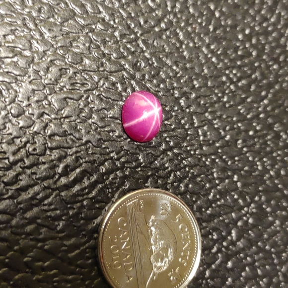 Red Star Sapphire Cabochon #63 - Picture 3 of 4
